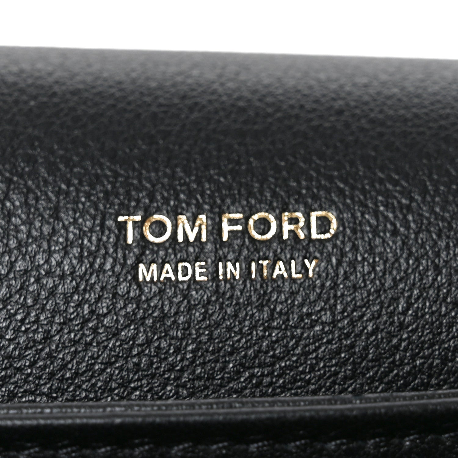 Tom Ford Natural Grain Calfskin Tara Medium Shoulder Bag Black 6 of 9