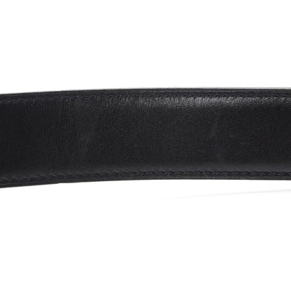 Hermes Box Togo 32mm Belt Strap 85 Black Gold 8 of 9