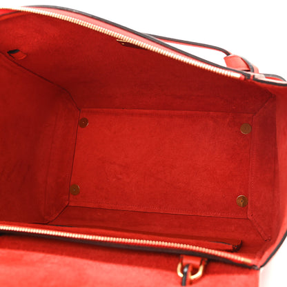 Celine Grained Calfskin Mini Belt Bag Vermillion 5 of 11