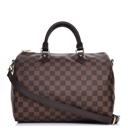 Louis Vuitton Damier Ebene Speedy Bandouliere 30 1 of 9