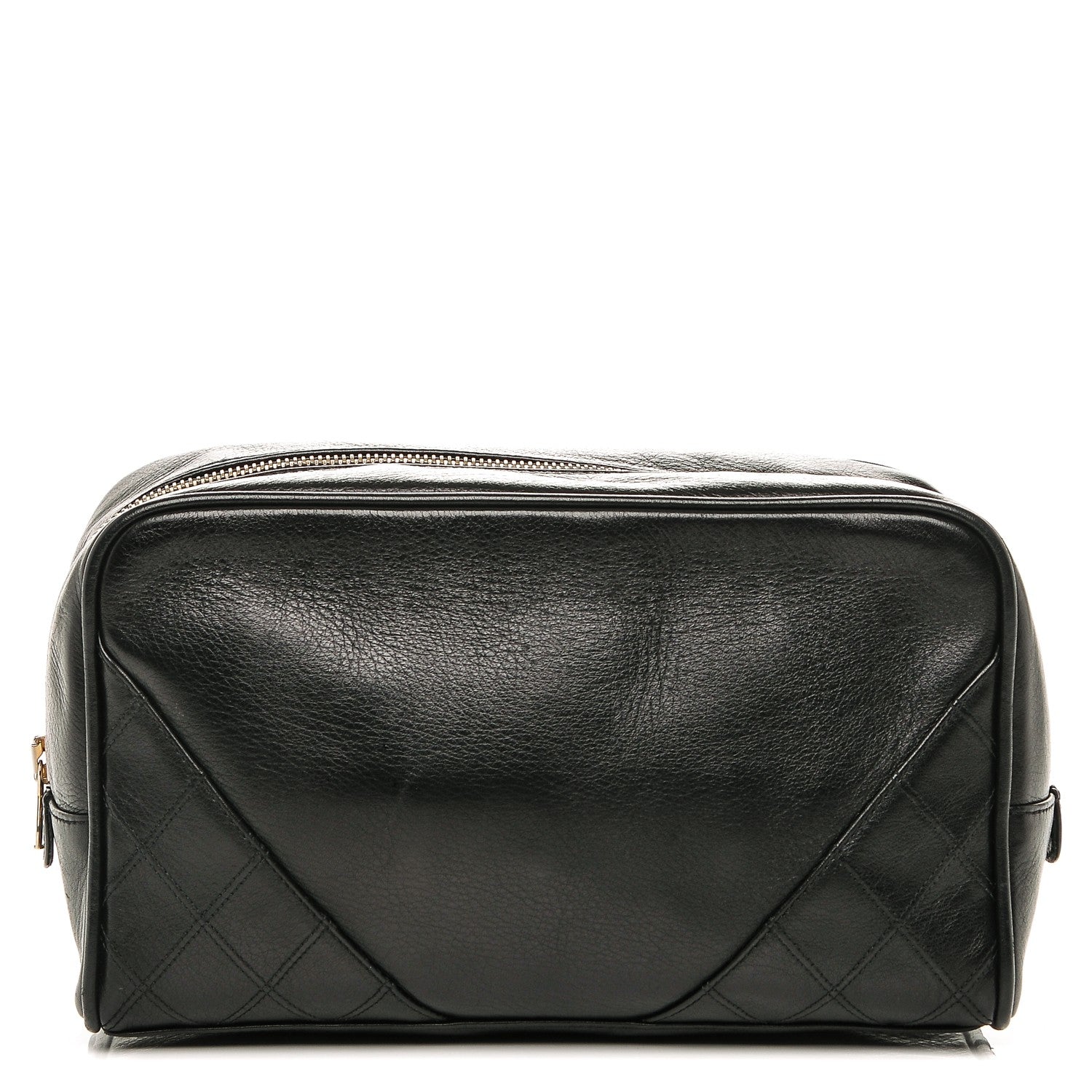 Chanel Calfskin Vanity Cosmetic Case Black 1 of 8