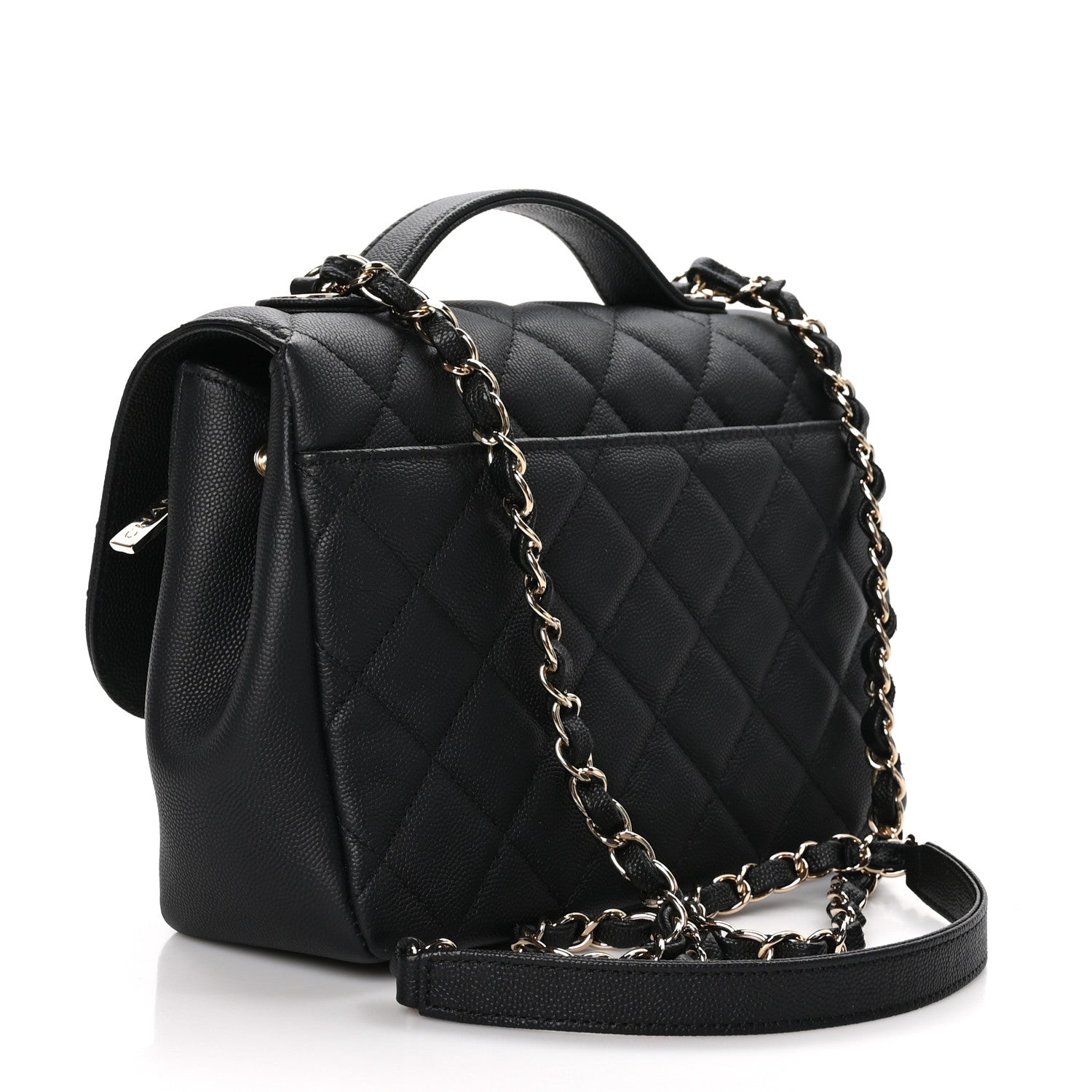 Chanel Caviar Quilted Medium Business Affinity Flap Black 3 of 12