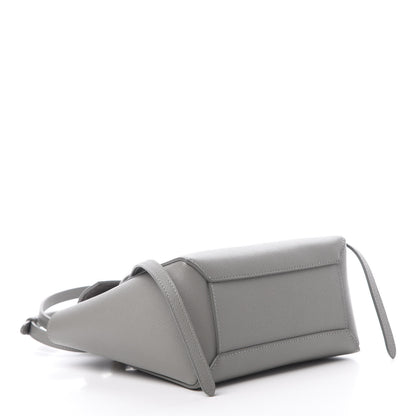 Celine Grained Calfskin Nano Belt Bag Cloud 5 of 12