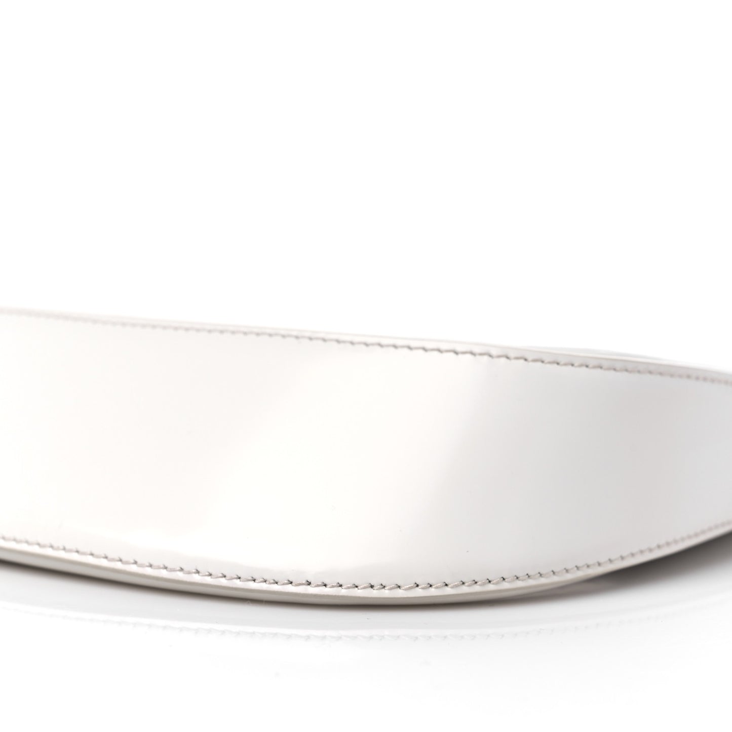 Spazzolato Cleo Shoulder Bag White