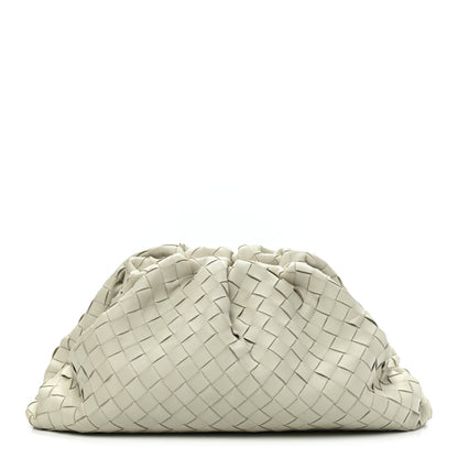 Bottega Veneta Nappa Maxi Intrecciato The Pouch Oversized Clutch Plaster 1 of 8