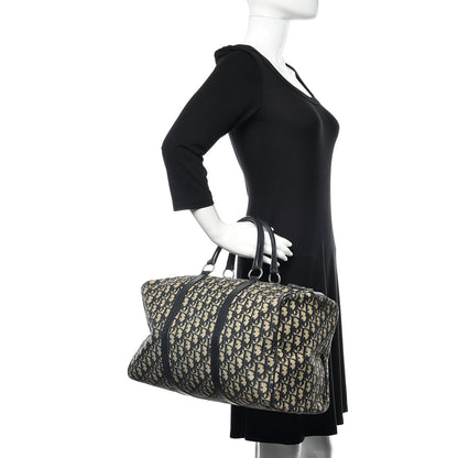 Christian Dior Monogram Duffle Navy Blue 2 of 17