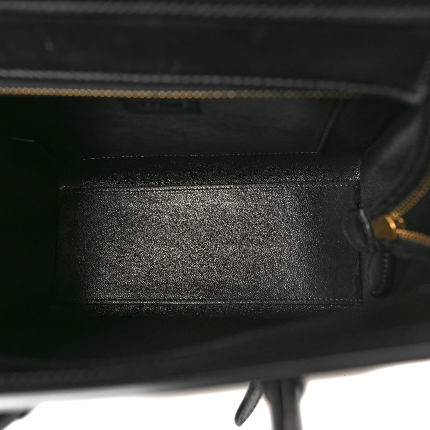 Baby Grained Calfskin Nubuck Nano Tri-Color Luggage Olive