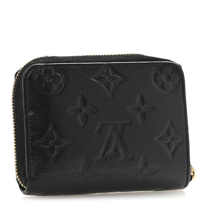 Louis Vuitton Empreinte Zippy Coin Purse Black 3 of 10