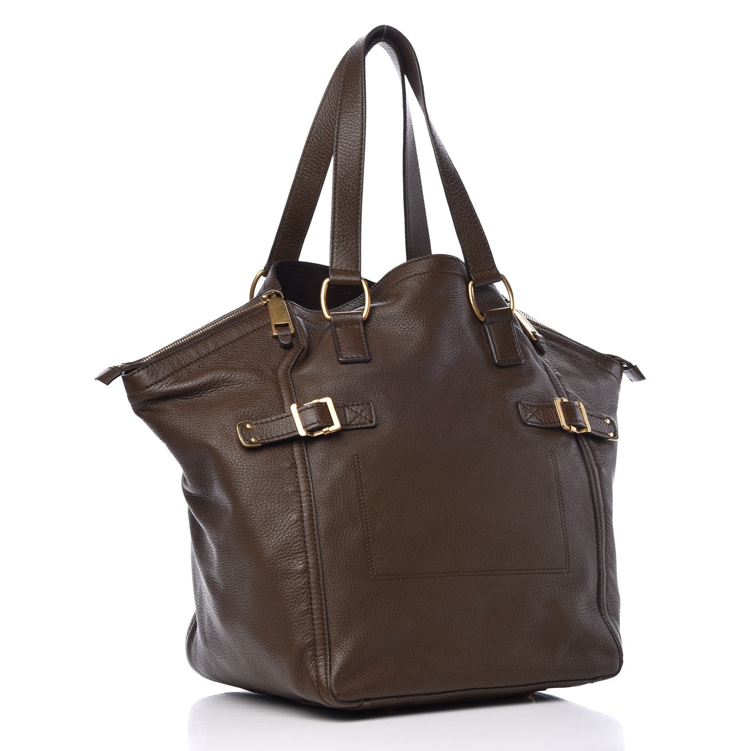 Saint Laurent Calfskin Medium Downtown Olive 3 of 7