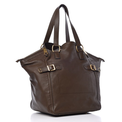 Saint Laurent Calfskin Medium Downtown Olive 3 of 7