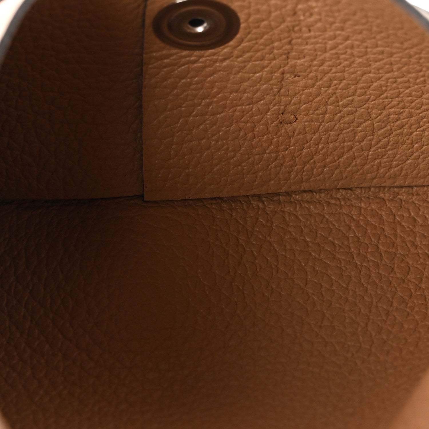 Hermes Evercolor Calvi Card Case Chai 5 of 8