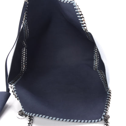 Stella McCartney Shaggy Deer Falabella Reversible Tote Blue 10 of 18