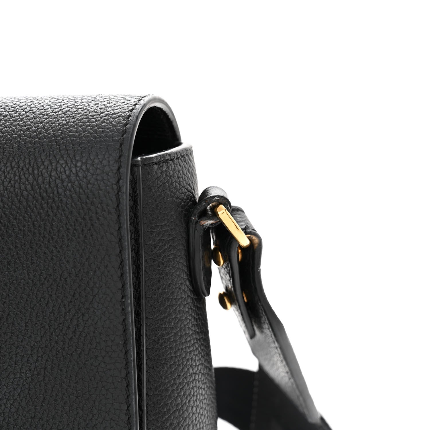 Burberry Grainy Calfskin Vintage Check Note Crossbody Bag Black 13 of 15