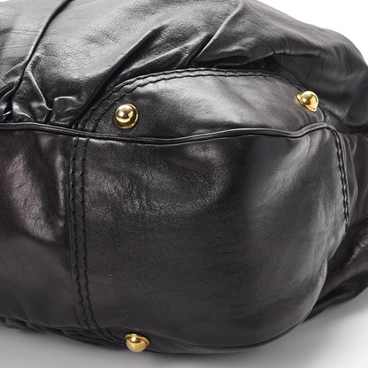 Gucci Calfskin Large Jockey Hobo Black 13 of 13