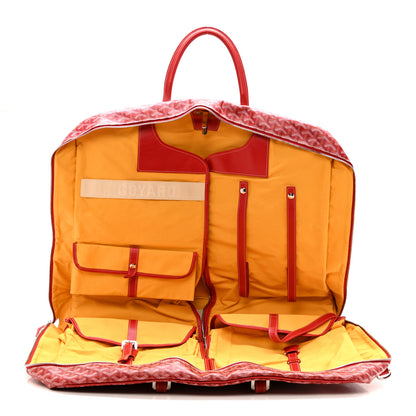 Goyard Goyardine Porte-Habits Garment Bag Red 8 of 24
