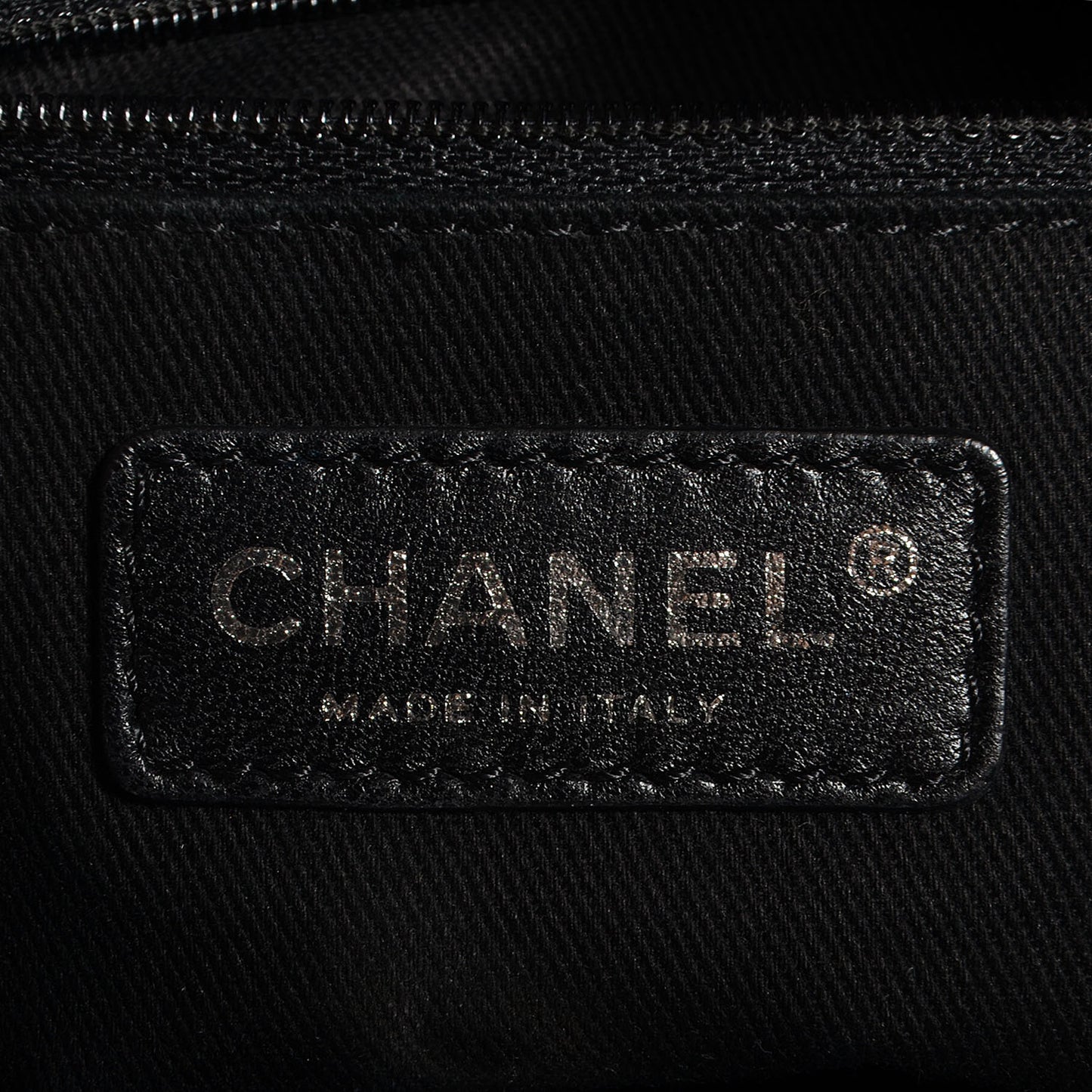 Canvas Deauville Small Tote Dark Grey