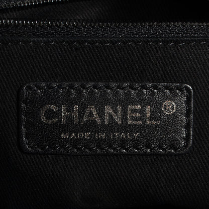 Chanel Canvas Deauville Small Tote Dark Grey 6 of 7