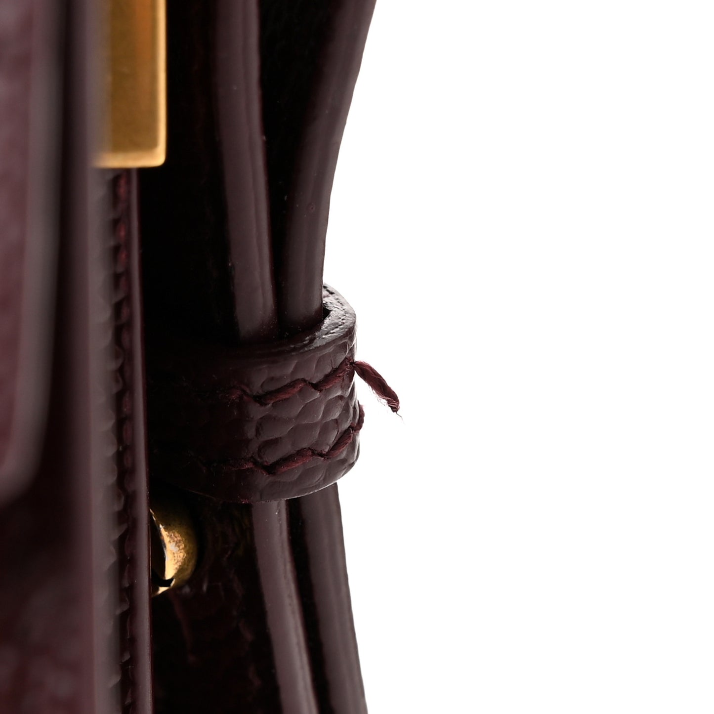 Grain de Poudre Medium Classic Monogram Cassandra Top Handle Rouge Legion