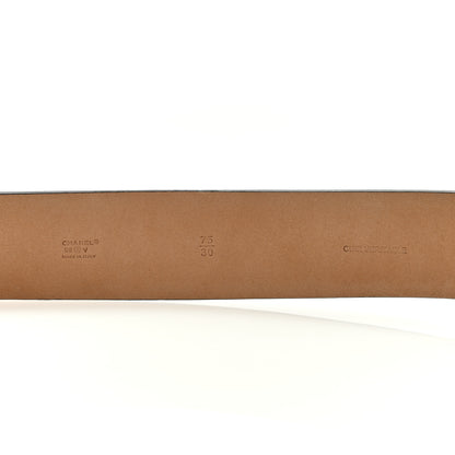 Chanel Calfskin CC Belt 75 30 Black 3 of 4