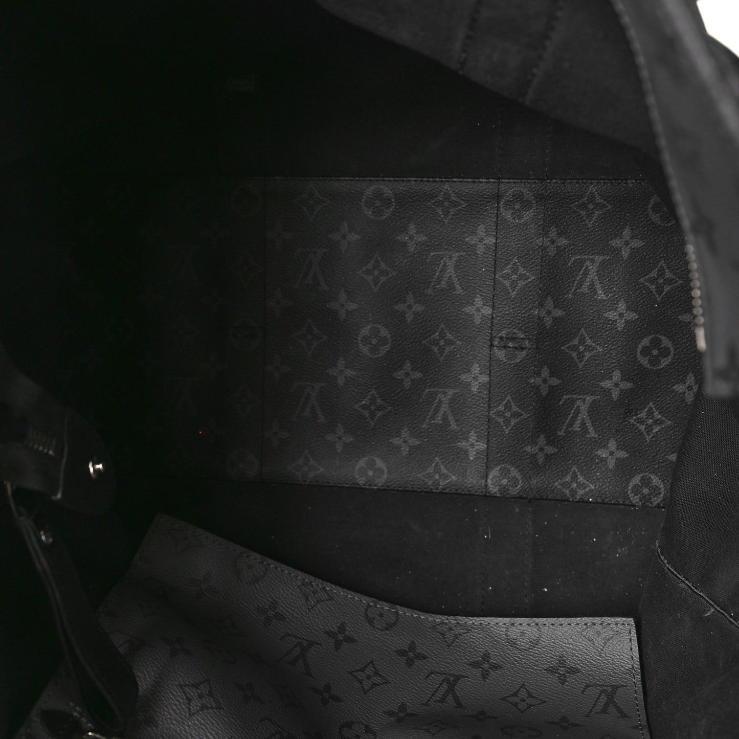 Monogram Eclipse Cabas Zippe GM Black