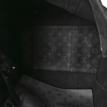 Louis Vuitton Monogram Eclipse Cabas Zippe GM Black 6 of 11