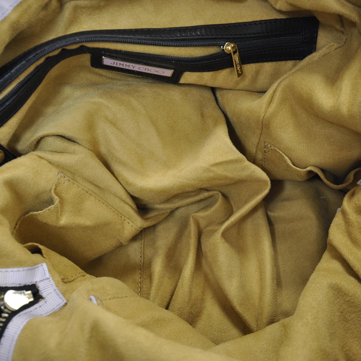 Jimmy Choo Leather Perforated Blythe Tote Black 8 of 9