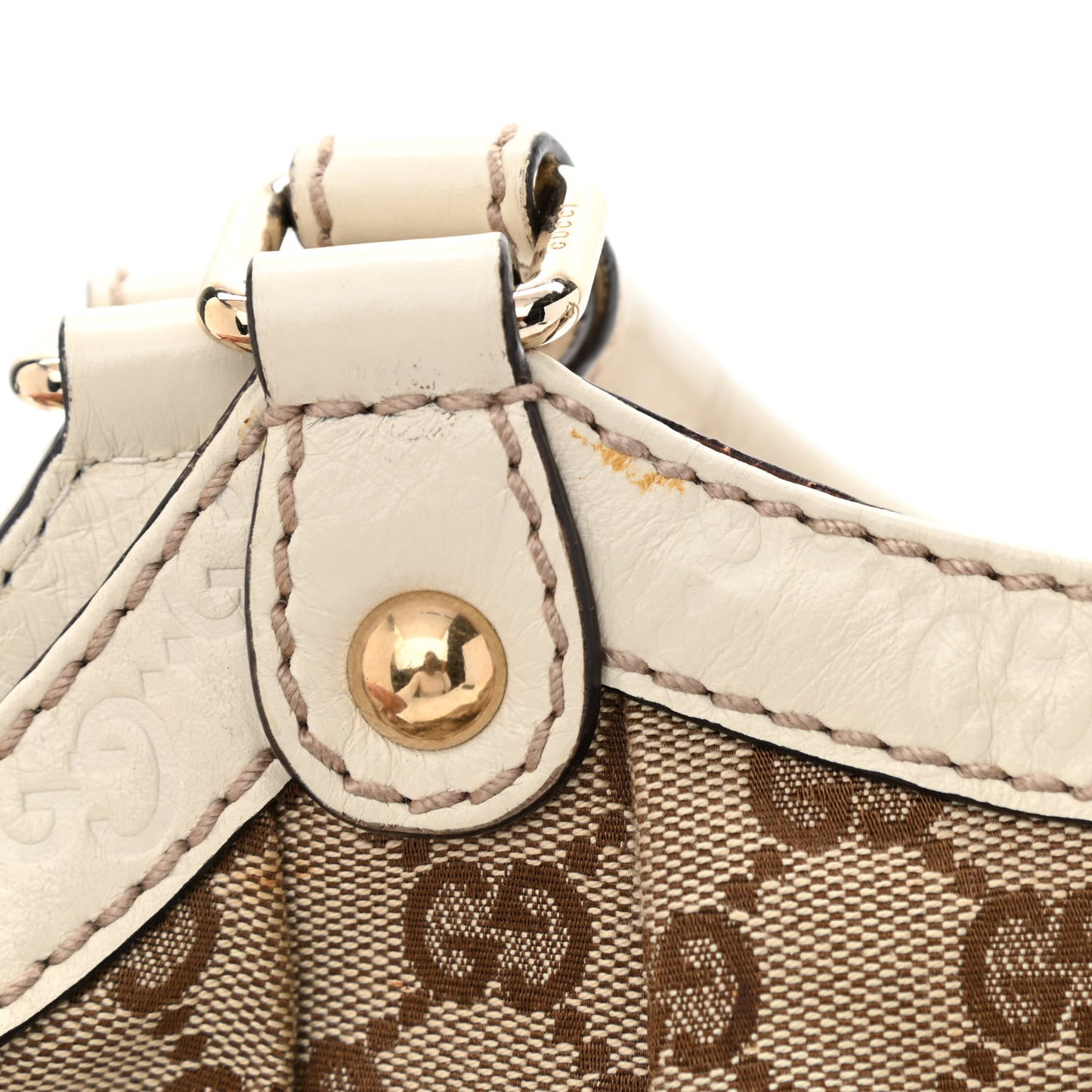 Monogram Medium Sukey Tote Off White