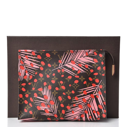 Louis Vuitton Monogram Jungle Dots Toiletry Pouch 26 Sugar Pink Poppy 14 of 14