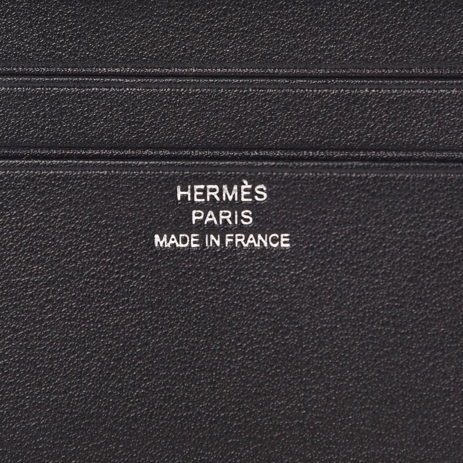 Hermes Swift Citizen Twill Card Case Black 6 of 8