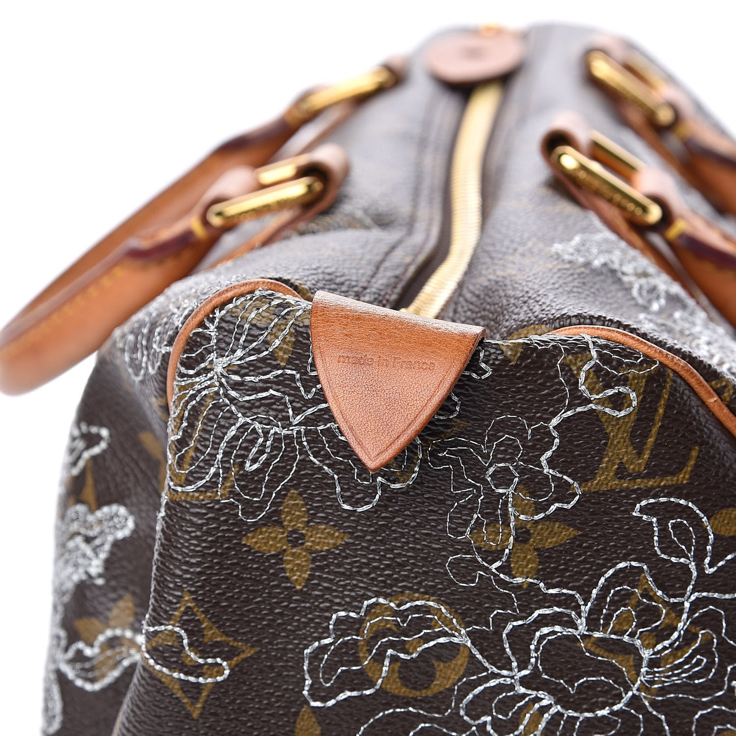 Monogram Dentelle Speedy 30 Silver