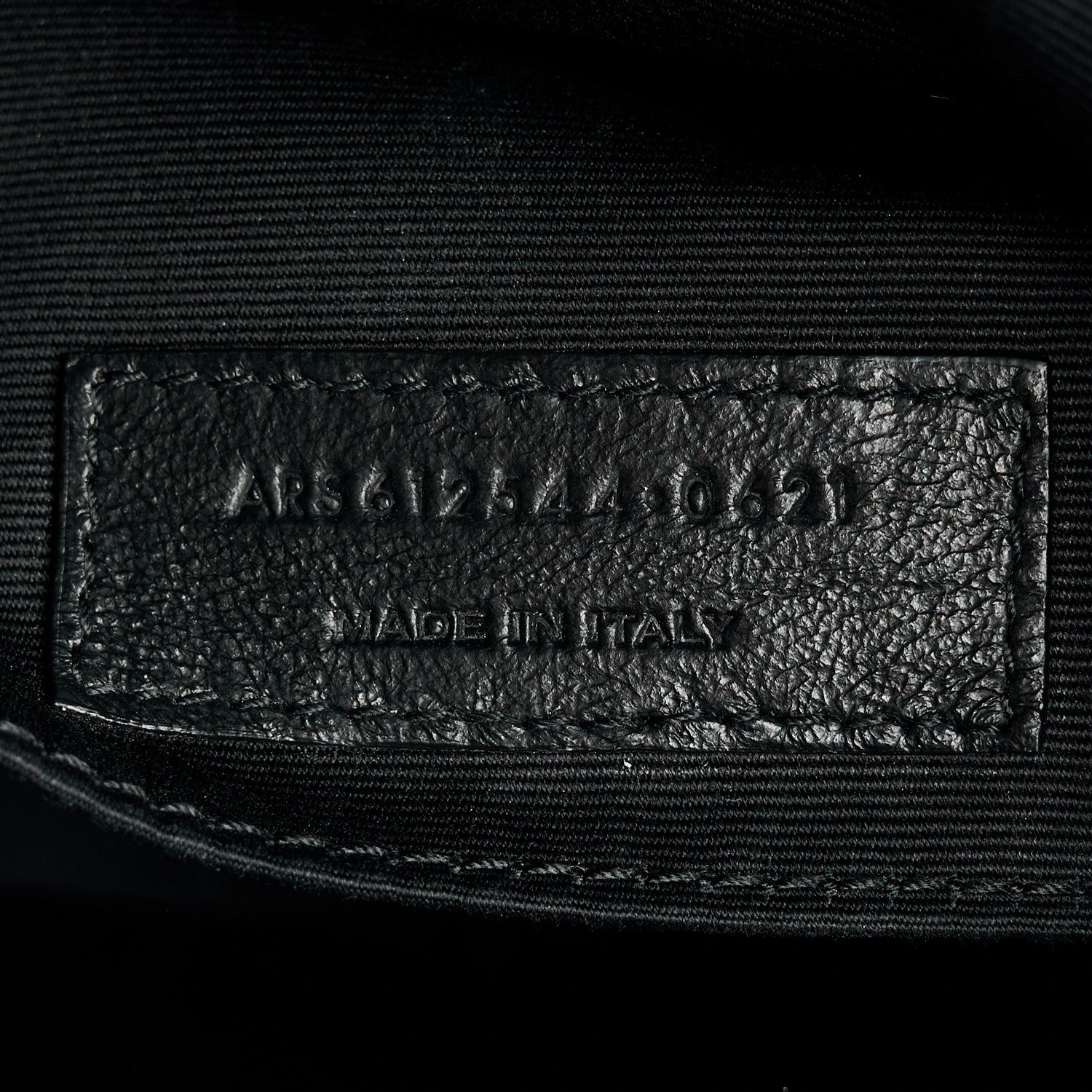 Saint Laurent Calfskin Matelasse Monogram Monochrome Lou Camera Bag Black 7 of 11