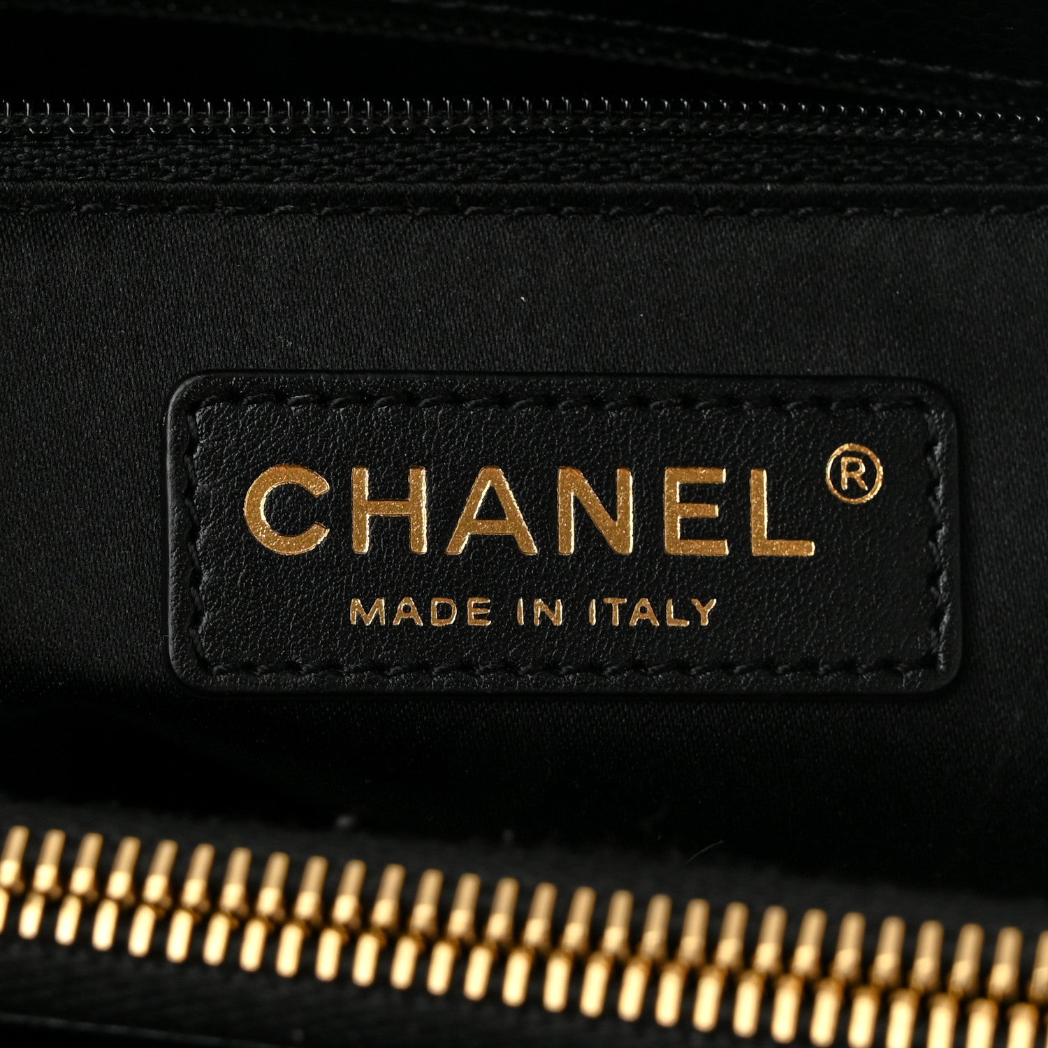 Chanel Quilted Grand Shopping Tote GST Black 6 of 21