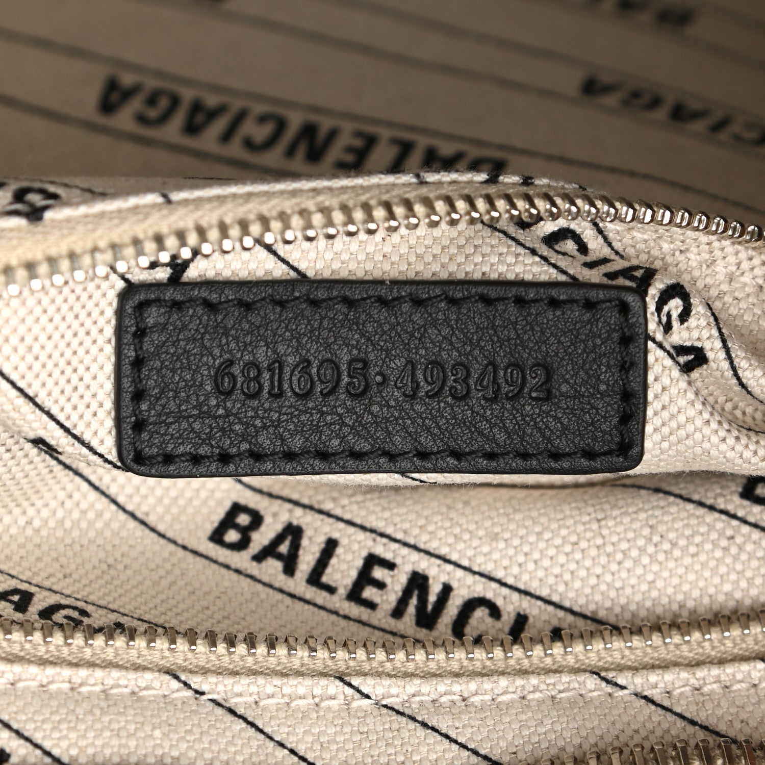 Balenciaga X GUCCI GG Supreme Monogram Neo Classic Silver Hardware City Beige Ebony 7 of 9