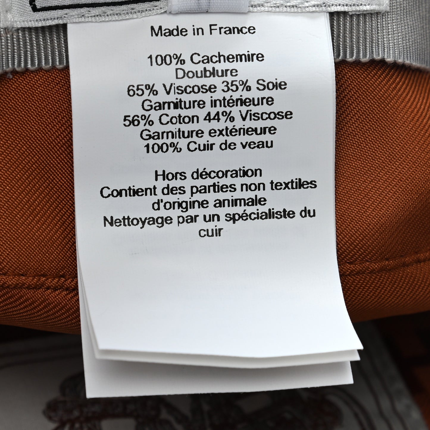 Cashmere Swift Braided Deauville Cap 56