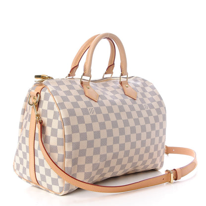 Louis Vuitton Damier Azur Speedy Bandouliere 30 4 of 11