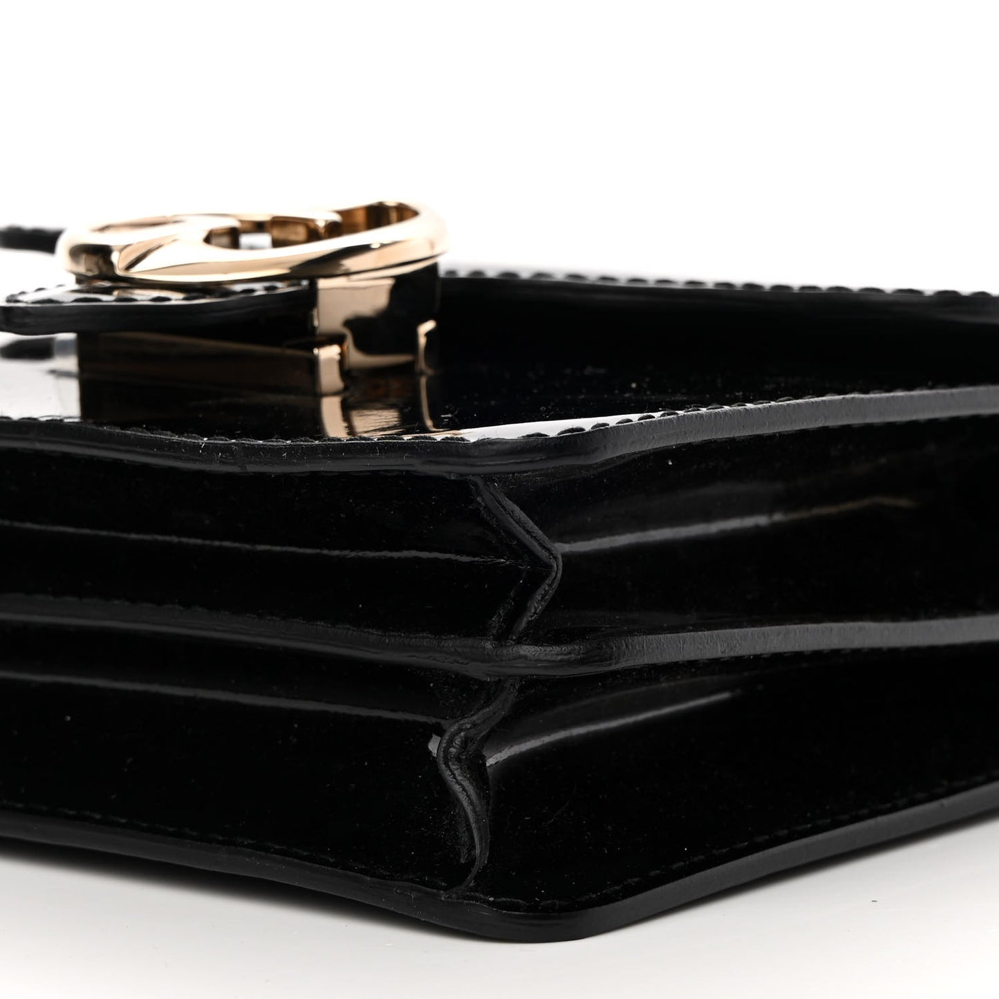 Patent 1973 Flap Bag Black