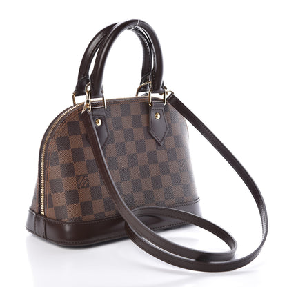 Louis Vuitton Damier Ebene Alma BB 3 of 9