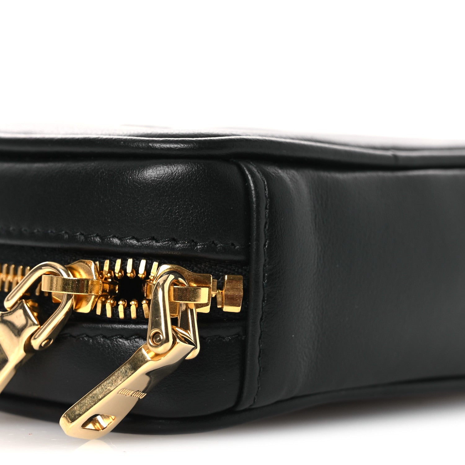 Miu Miu Nappa Micro Bag Black 9 of 10