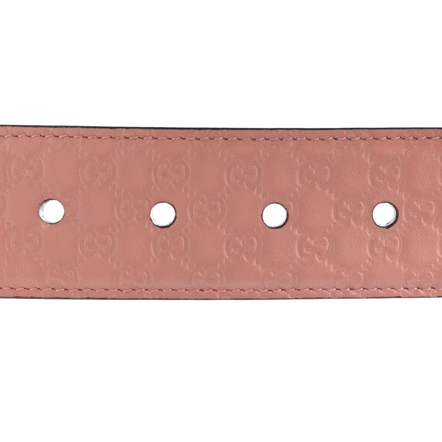 Gucci Soft Microguccissima Margaux Calfskin Belt 90 36 Soft Pink 3 of 5
