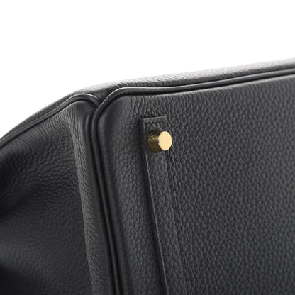 Hermes Togo Matte Alligator Birkin Touch 30 Black 7 of 37