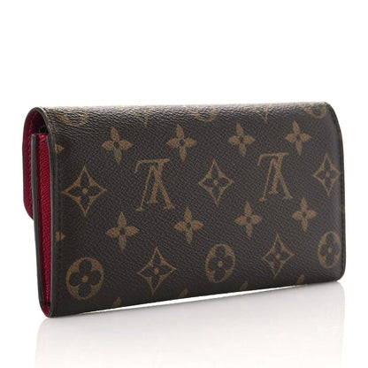 Louis Vuitton Monogram Emilie Wallet Fuchsia 3 of 16