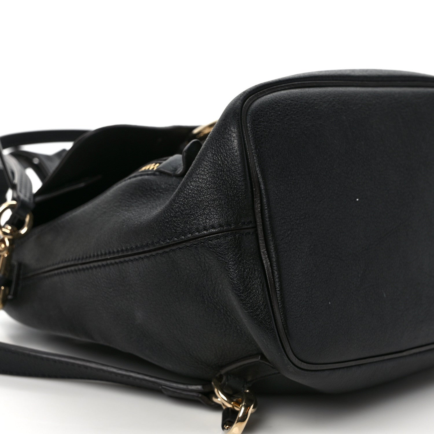 Chloe Suede Calfskin Small Faye Backpack Black 6 of 11