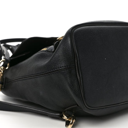 Chloe Suede Calfskin Small Faye Backpack Black 6 of 11