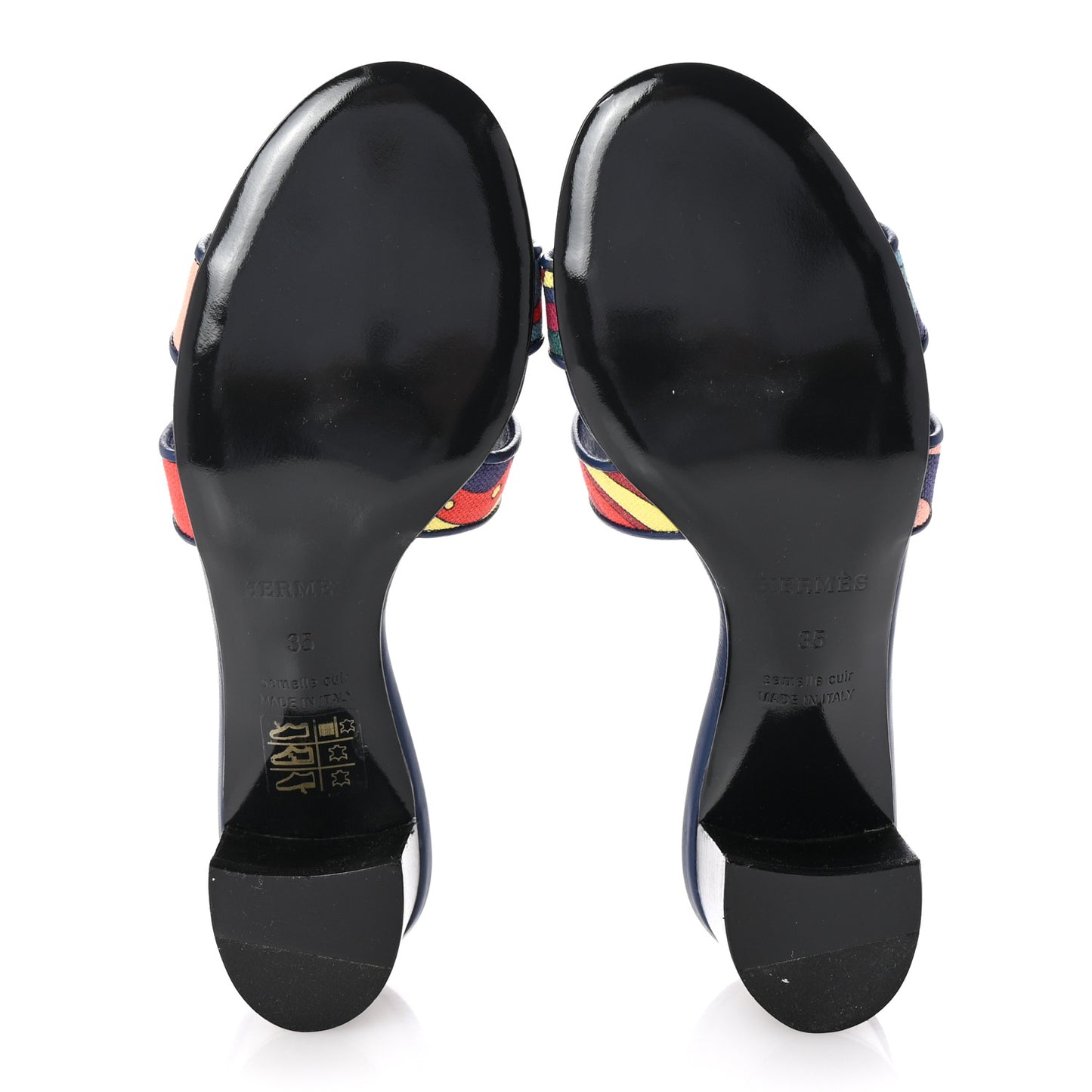 Canvas Faubourg Rainbow Oasis Sandals 35 Multicolore Bleu Maritime