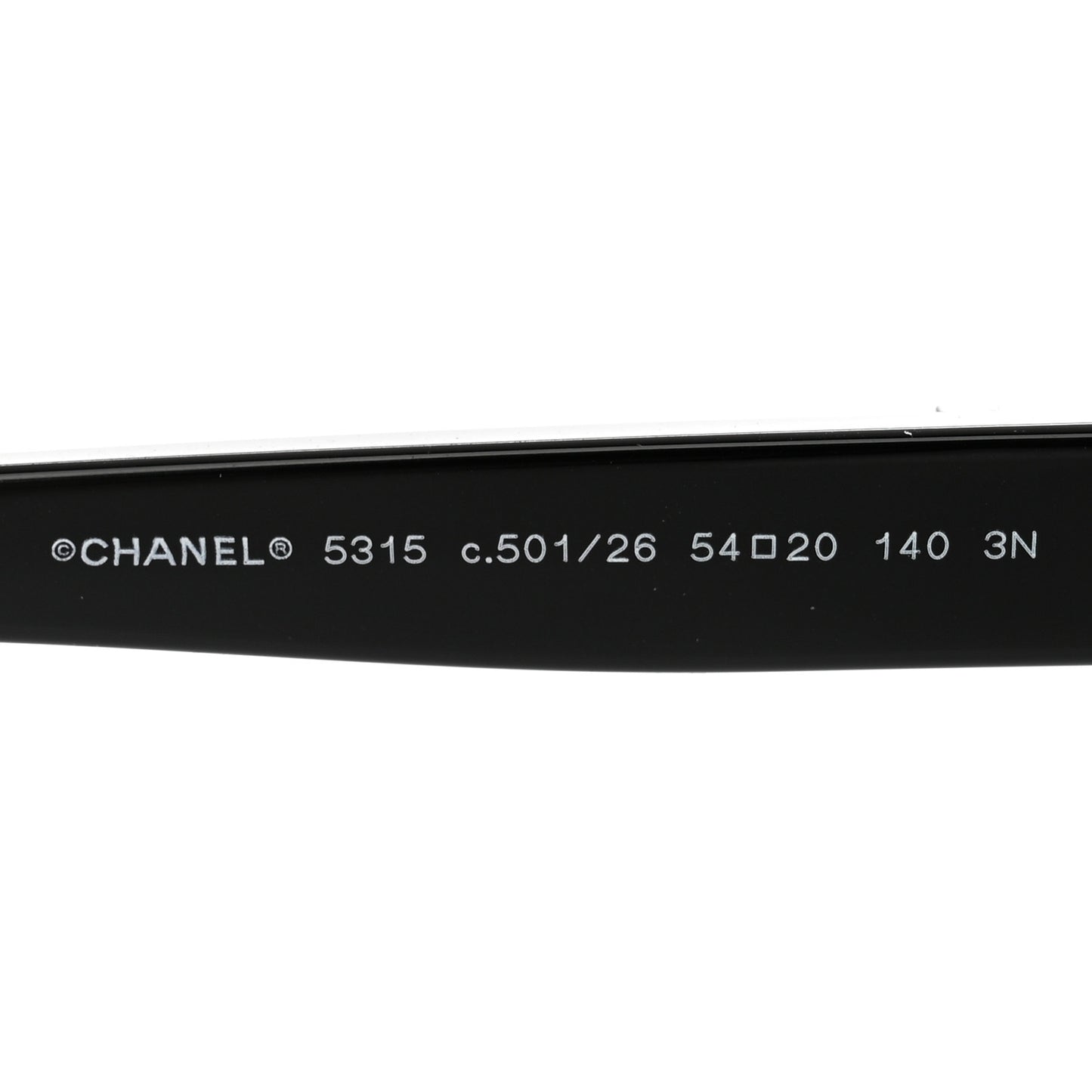 Pantos Signature CC Sunglasses 5315 Black