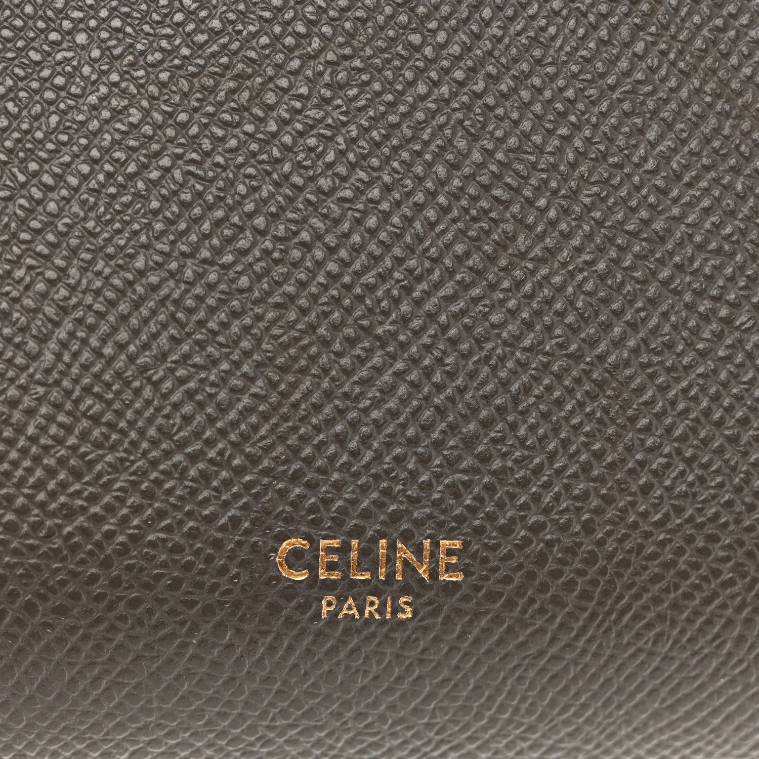 Celine Grained Calfskin Nano Belt Bag Grey 7 of 10