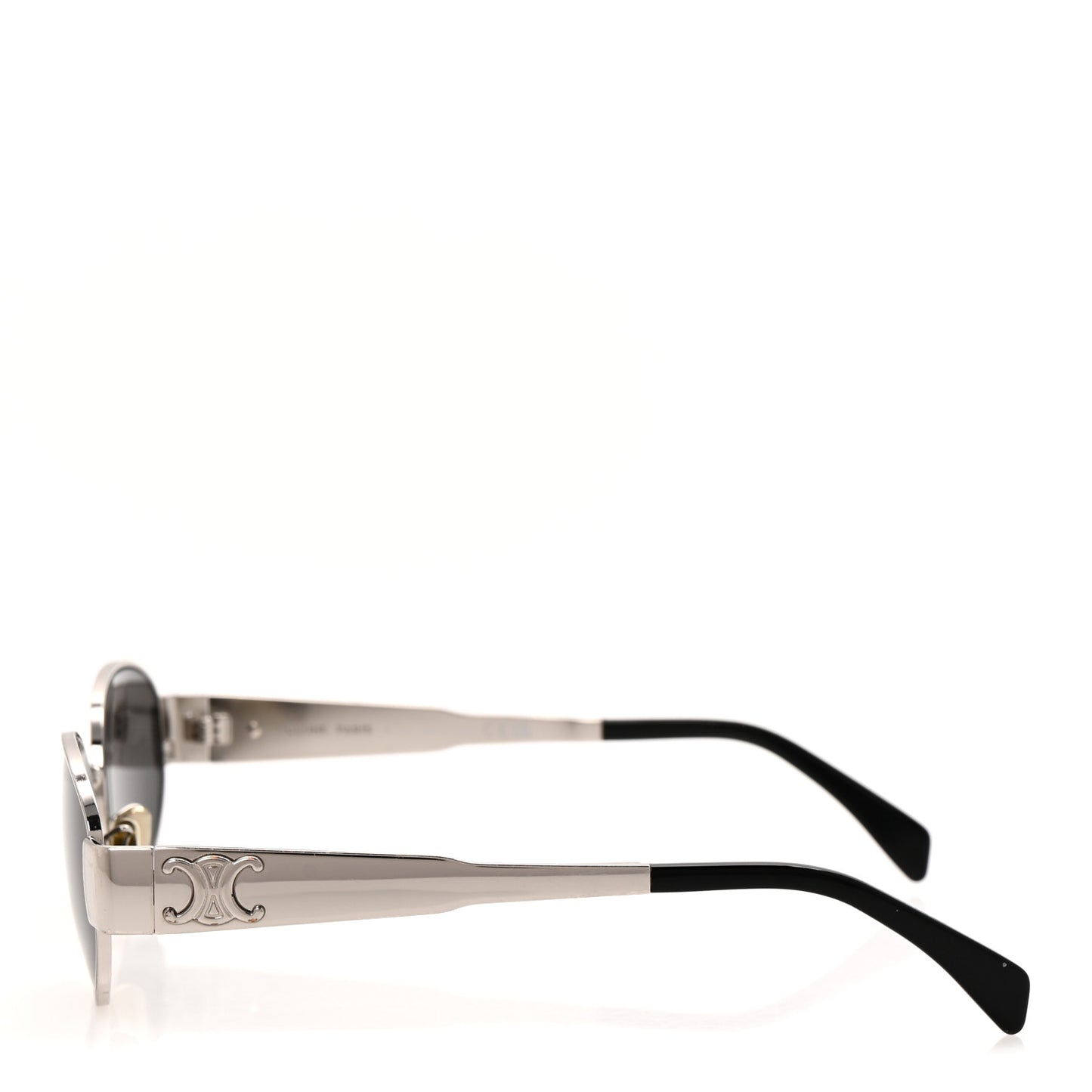 Metal Triomphe 01 Sunglasses CL40235U Silver Black