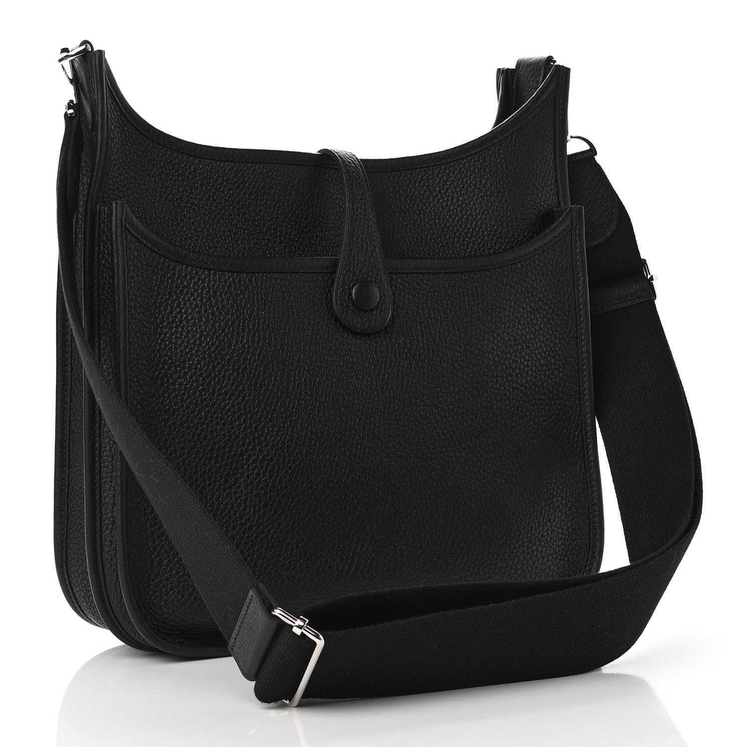 Hermes Taurillon Clemence Evelyne III PM Black 2 of 9