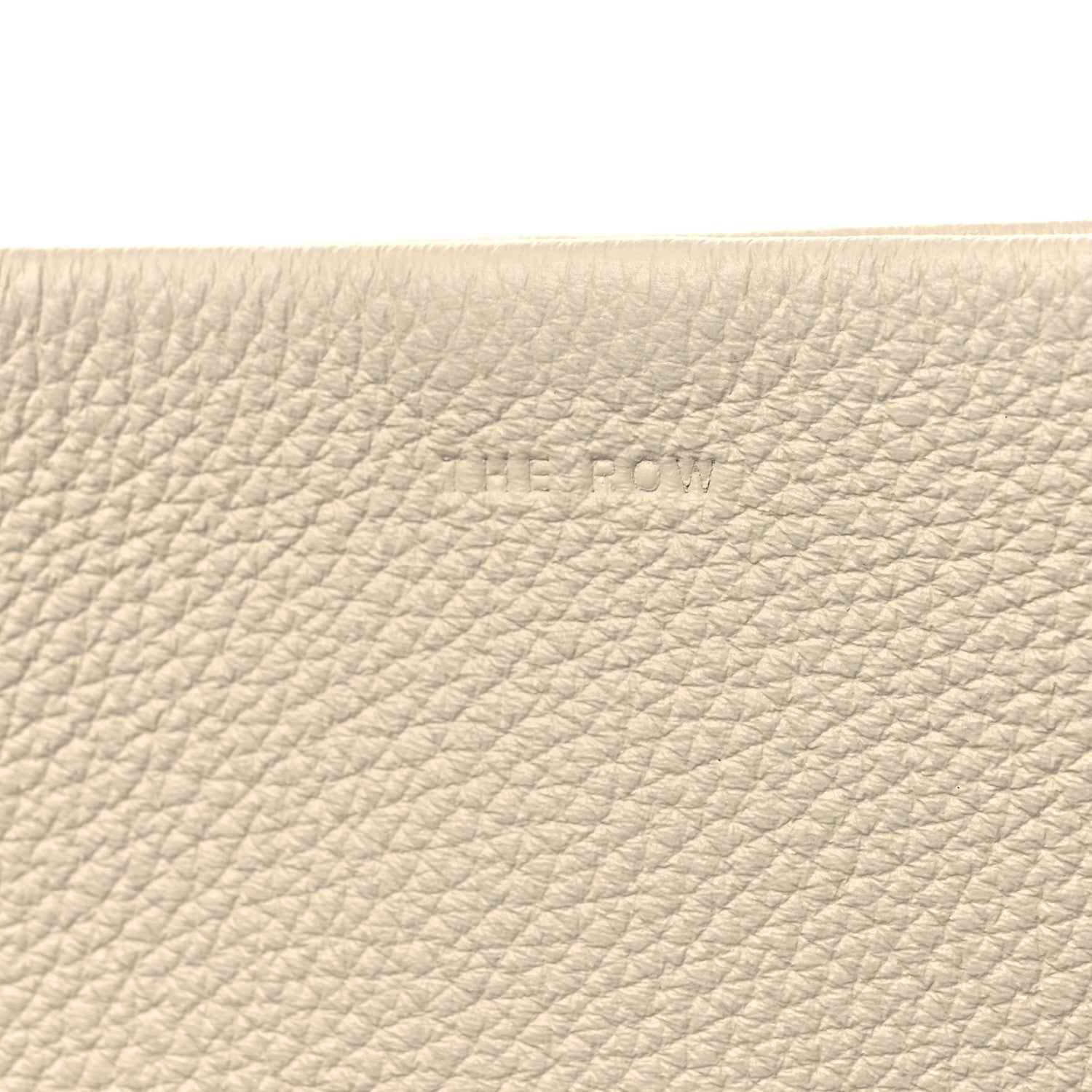 The Row Grained Calfskin Small N/S Park Tote Ivory 6 of 10
