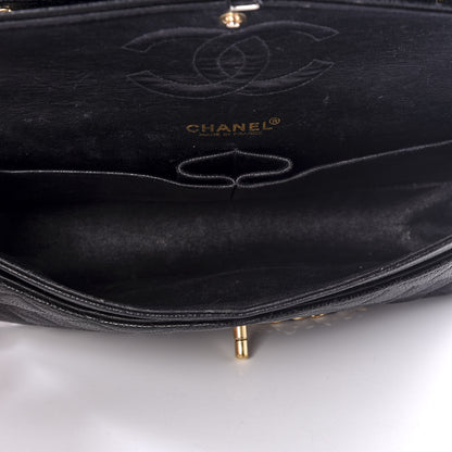 Chanel Caviar Quilted Medium Double Flap Black 4 of 12